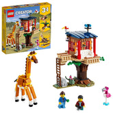 LEGO Creator 3in1 Safari Wildlife Tree House Building Kit for Ages 7+